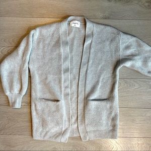 Aritzia Wilfred Unwind Merino Wool Cardigan